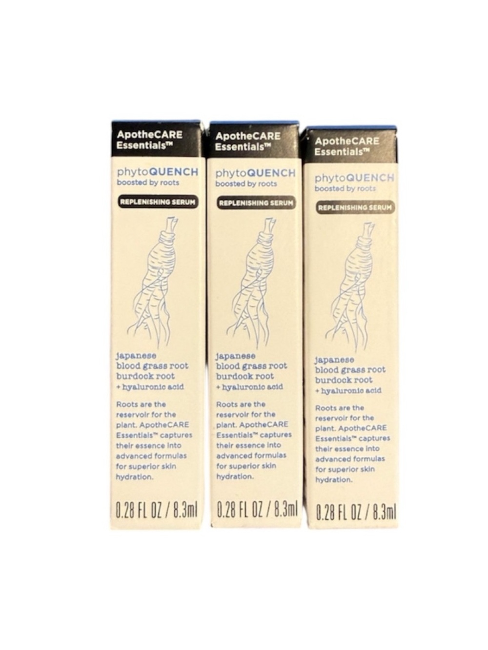 3 Apothecare Essentials Phytoquench Replenishing Serum